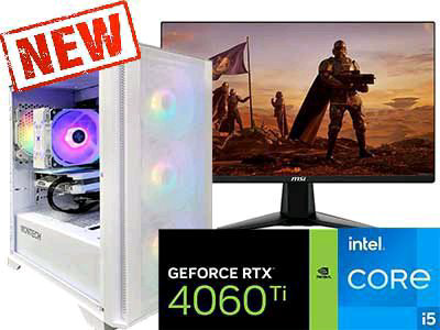 PC NEW i5-12400F/RTX4060