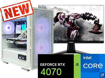 PC NEW i7-12700F/RTX4070