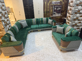 طقم ركن جديد للبيع في إدلب - تصميم عصري لجلسة مميزة