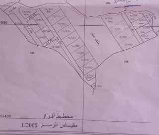 للبيع أرض في سقوبين 11476م² بسعر 100$ للمتر المربع