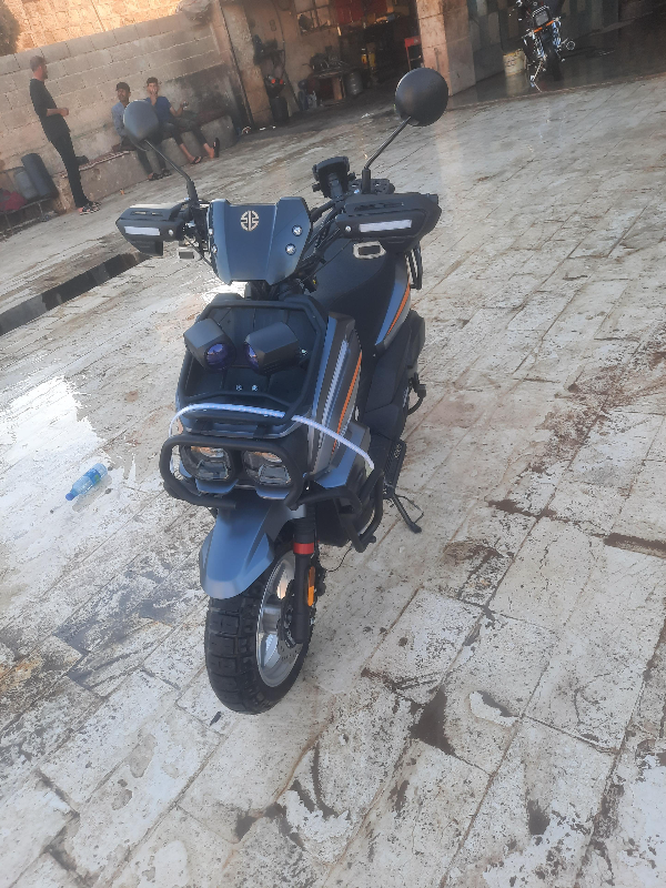 دراجة نارية Moped مستعملة 2026 للبيع بحلب - 3000 كم فقط