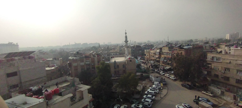 للبيع شقة في المنطقة الصناعية-نزلة جامع المصطفى -اول بناء عاليسار ط 6