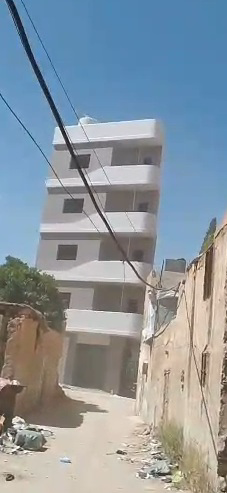للبيع محضر مجهز من خارج كامل باقي اساء شقق داخلي جسر عقربا