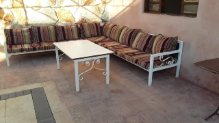 للأجار اليومي مزرعة الجبل مخدمة و مجهزة كامل /طريق حماه حمص