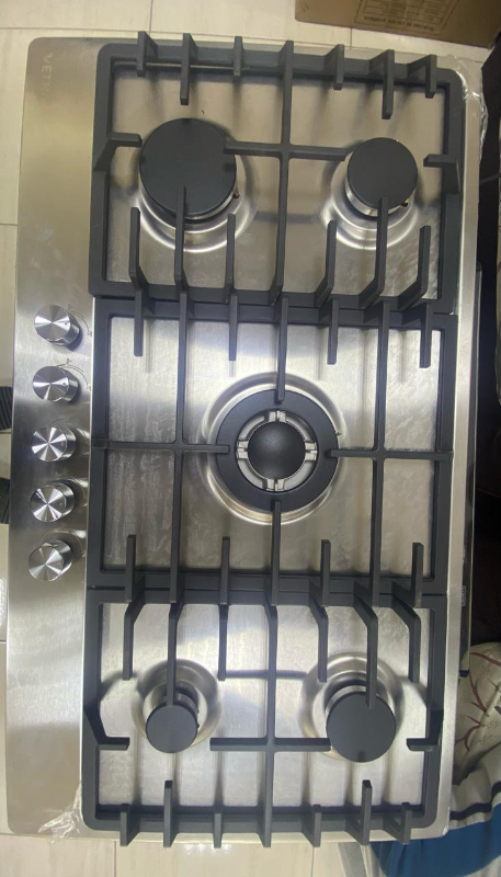 غاز غطس ستالس ستيل 5 عيون جديد بسعر 110$ في حلب