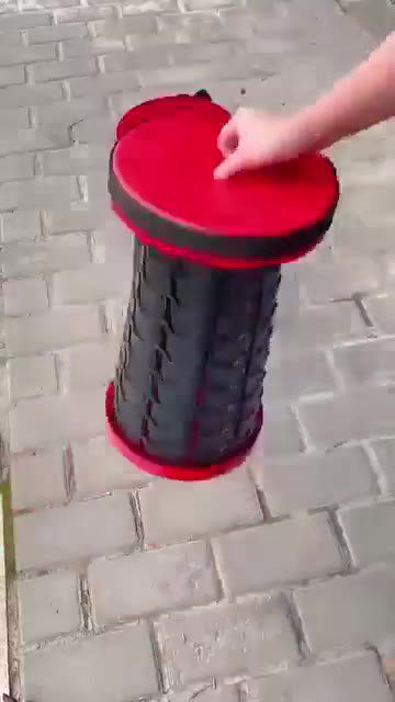كرسي قابل للطي مريح وخفيف للتخييم والسفر - جديد