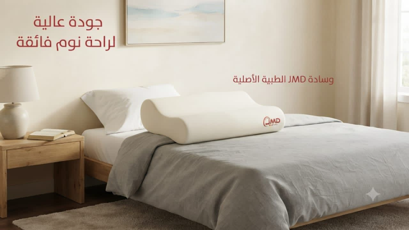 ودّع آلام الرقبة مع وسادة JMD الطبية في المزة