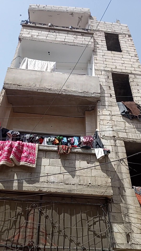 للبيع شقة تاني فني بالمهاجرين قرب مدرسة الثورة