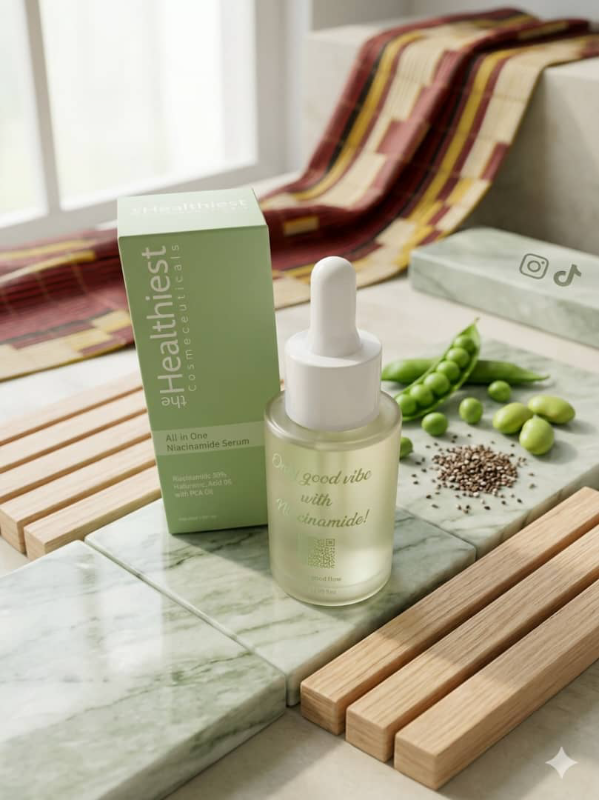سيروم Niacinamide لتنظيم البشرة والتخلص من الحبوب