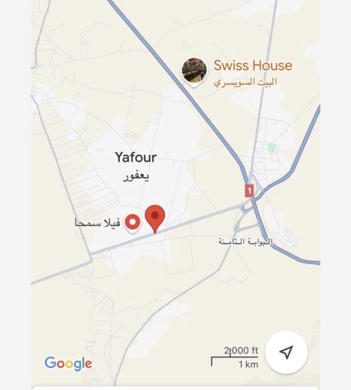 أرض للبيع في يعفور بريف دمشق ٤ دنمات على شارعين