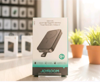 (Power Bank)  من شركة Joyroom وتحديداً موديل JR-PBM01 Pro.