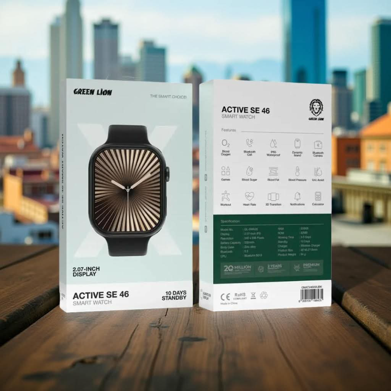 ساعة ذكية Green Lion Active SE 46 جديدة بسعر 5,500 ل.س جديدة
