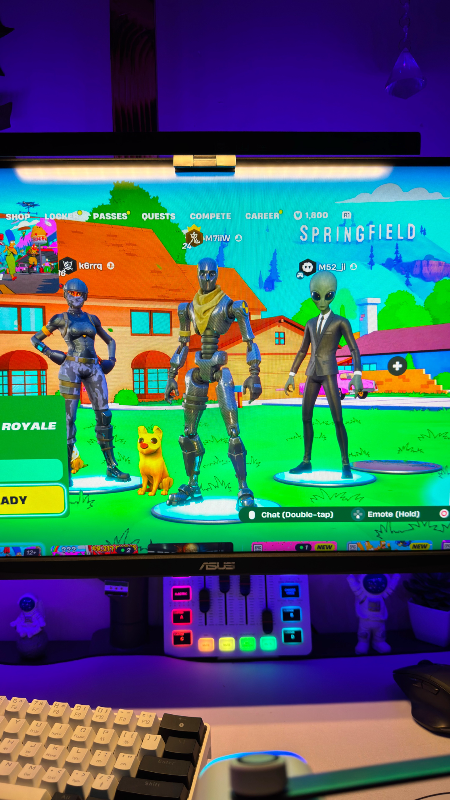 للبيع شاشة اسوس 180hz / 2k! استجابة سريعة 1m مقاس 27 بوصة