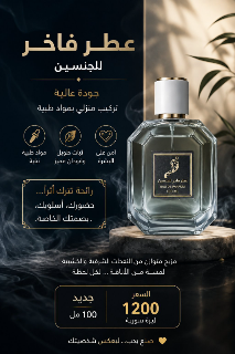 عطور تركيب منزلي حسب الرغبة بجودة عالية و مواد طبية آمنة على البشرة