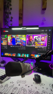 مايكروفون قيمينق احترافي fifine Am8 للبيع مع RGB ويوجد عزل نضييف جدا