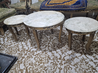 طربيزات خشب زان