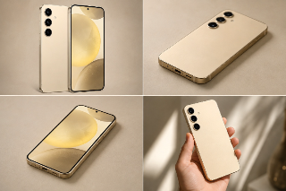 Samsung S24 سامسونج ذهبي شبه جديد