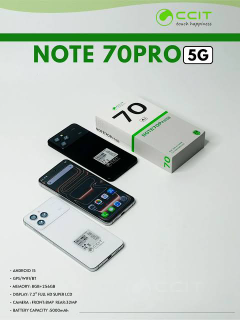 CCIT NOTE 70 Pro 5G: هاتف اقتصادي بشاشة 7.2 إنش في دمشق