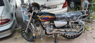 دراجة نارية 150 CC مستعملة 2026 سوداء في ساروجة - دمشق