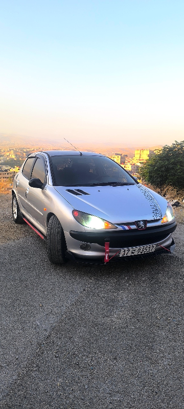 بيجو 206 موديل 2006 للبيع  بسعر 5800$