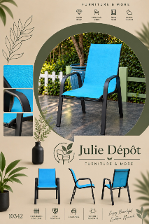 كرسي الجلوس الخارجي من  Julie Depot