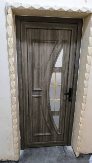 شركه الامل التجاريه ابواب كاظه مصفحه ابواب pvc الخشبيه الحديثه