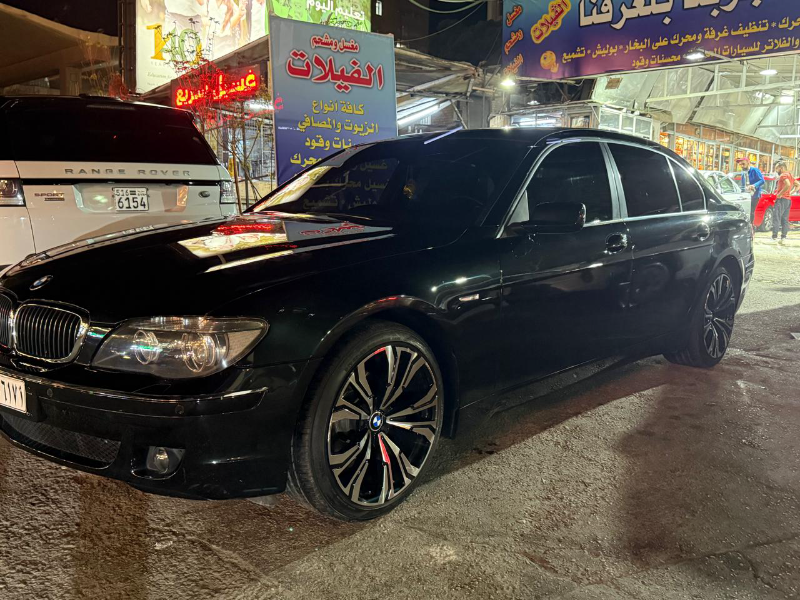 للبيع بيي ام ٧٣٠ موديل ٢٠٠٤ محدثة ٢٠٠٨  بخ قطعتين  تواجد المزة