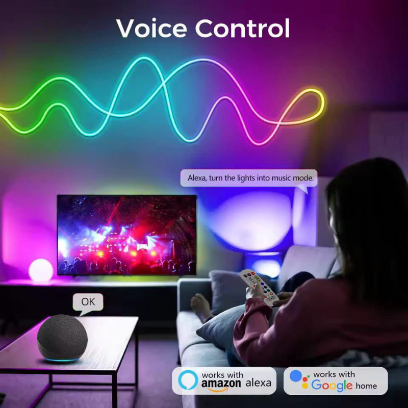 LED NEON RGB MAGIC 
5V 
الطول 5 متر