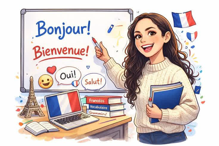 دروس لغة فرنسية في المزة - معلمة لجميع المراحل