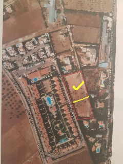ارض للبيع في يعفور قرب قرية النخيل بمساحة 4705 م²
