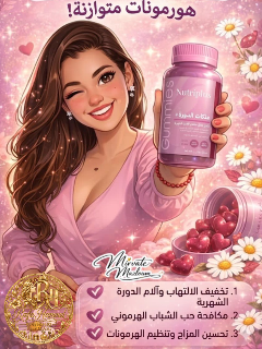 🍒 Cycle+ Gummy – سايكل غوم
جيلي بنكهة الكرز والليمون، مخصص لدعم جسم