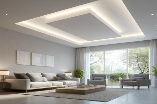 ديكورات جبسم بورد بديل رخام وبديل الخشب وبلايط 60*60