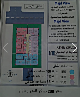 شقق سكنية للبيع في حريتان بحلب - مشروع قيد الإنشاء طابق أرضي 150 - H1