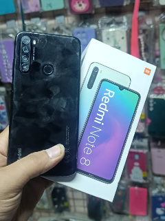 شاومي Redmi Note 8 مستعمل 64GB أسود بحماة مع كفالة