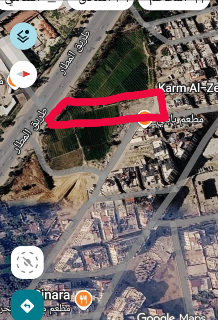 إيجار أرض تجارية بمساحة 2700م² في جرمانا