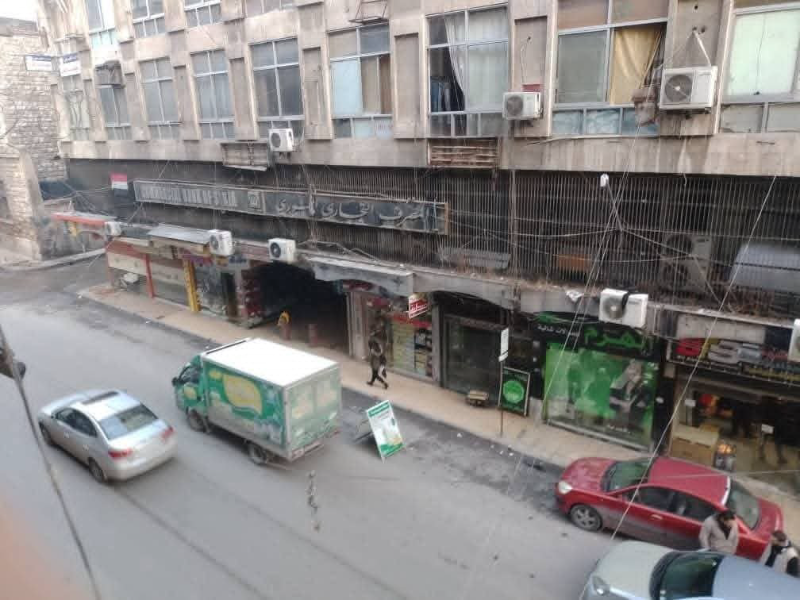 محل للبيع بحلب شارع بارون  جانب سينما اوغاريت