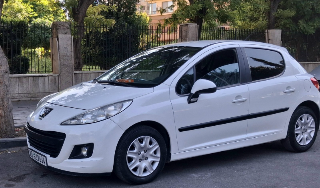بيجو 207 فرنسي 2010 أوتوماتيك للبيع بسعر 6500$