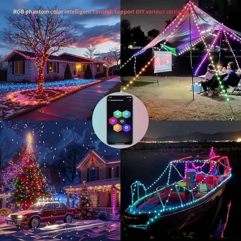 مصباح LED Phantom الذكي - إضاءة سحرية بتصميم مبتكر