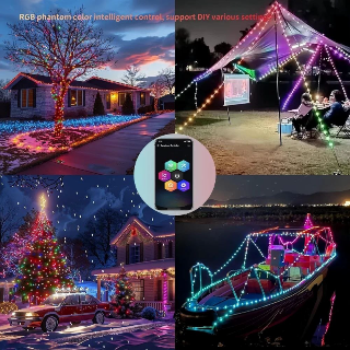 مصباح LED Phantom الذكي - إضاءة سحرية بتصميم مبتكر