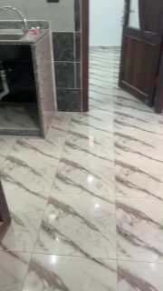 منزل للايجار بمساكن برزة غرفتين وصالون وبرندا طابق اول فني