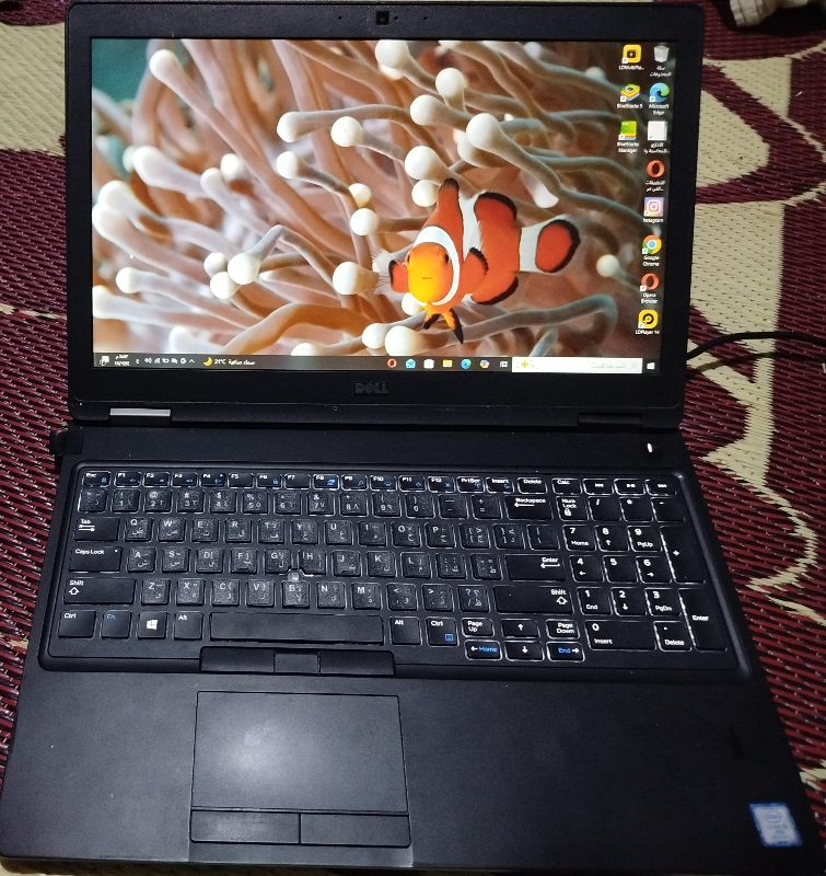 لابتوب ديل مستعمل 17 إنش Core i5 8GB SSD 256GB في برزة